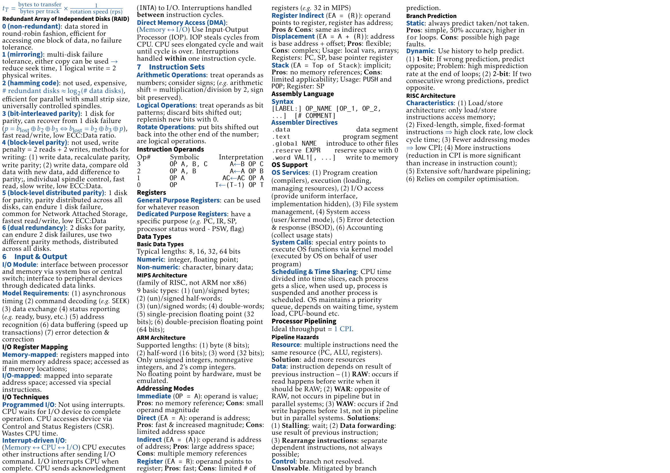 Page 2 of COMP2120-Cheatsheet