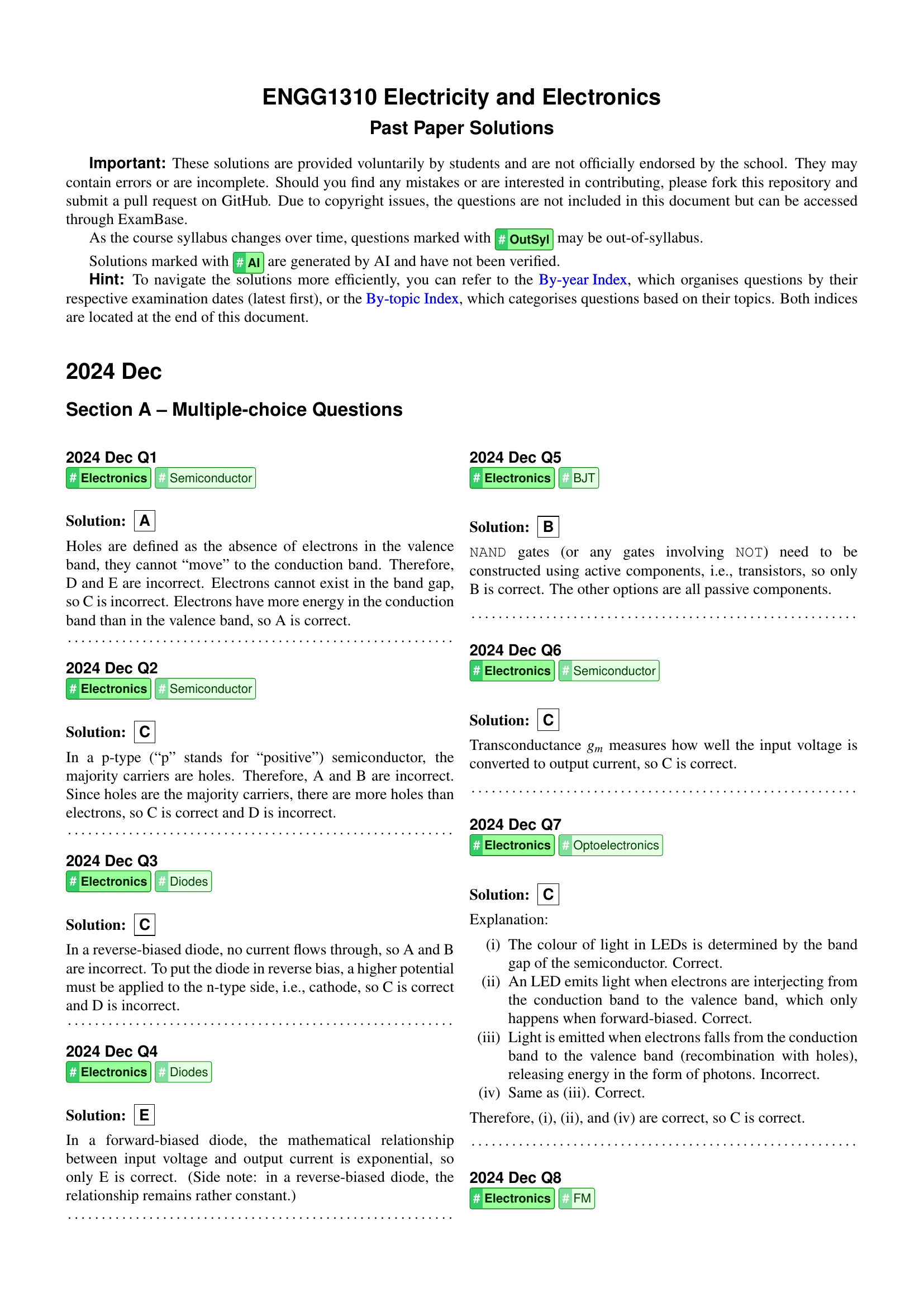 Page 1 of ENGG1310-Past-Paper-Solutions