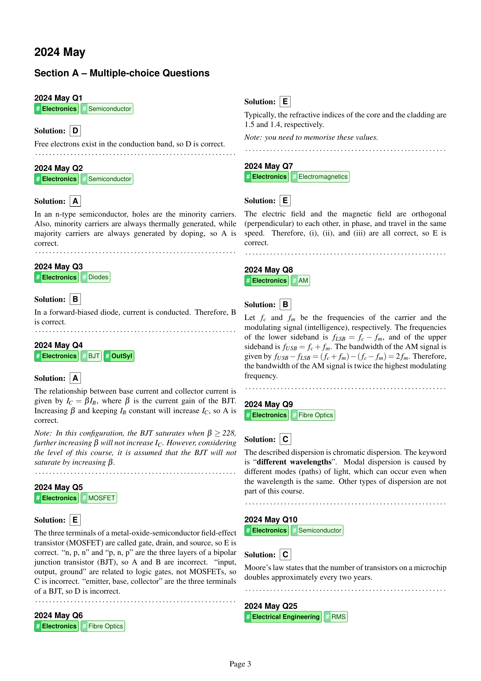 Page 3 of ENGG1310-Past-Paper-Solutions