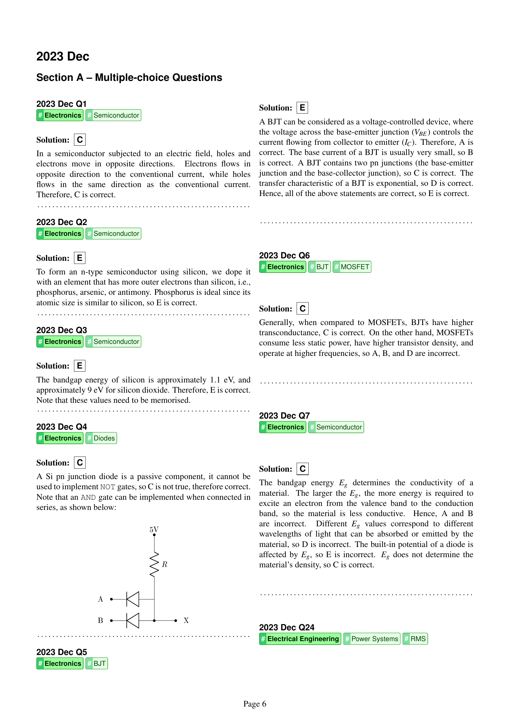 Page 6 of ENGG1310-Past-Paper-Solutions
