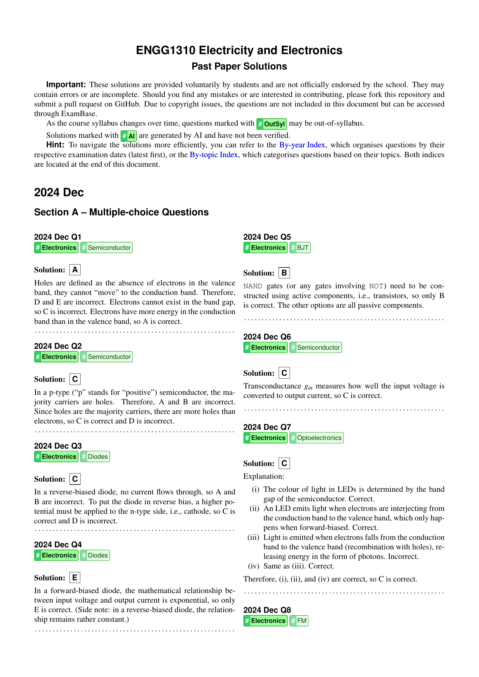 Page 1 of ENGG1310-Past-Paper-Solutions