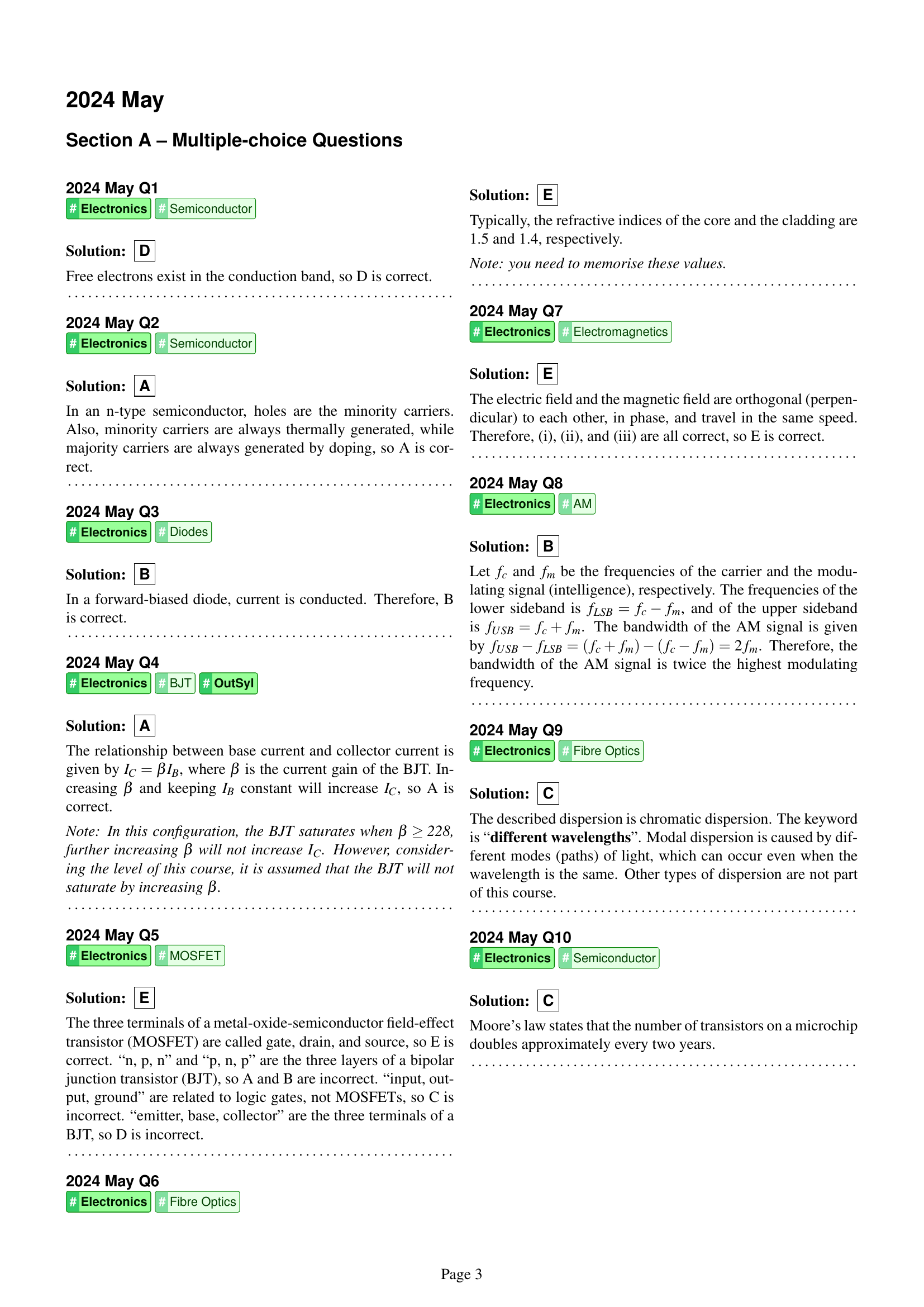 Page 3 of ENGG1310-Past-Paper-Solutions