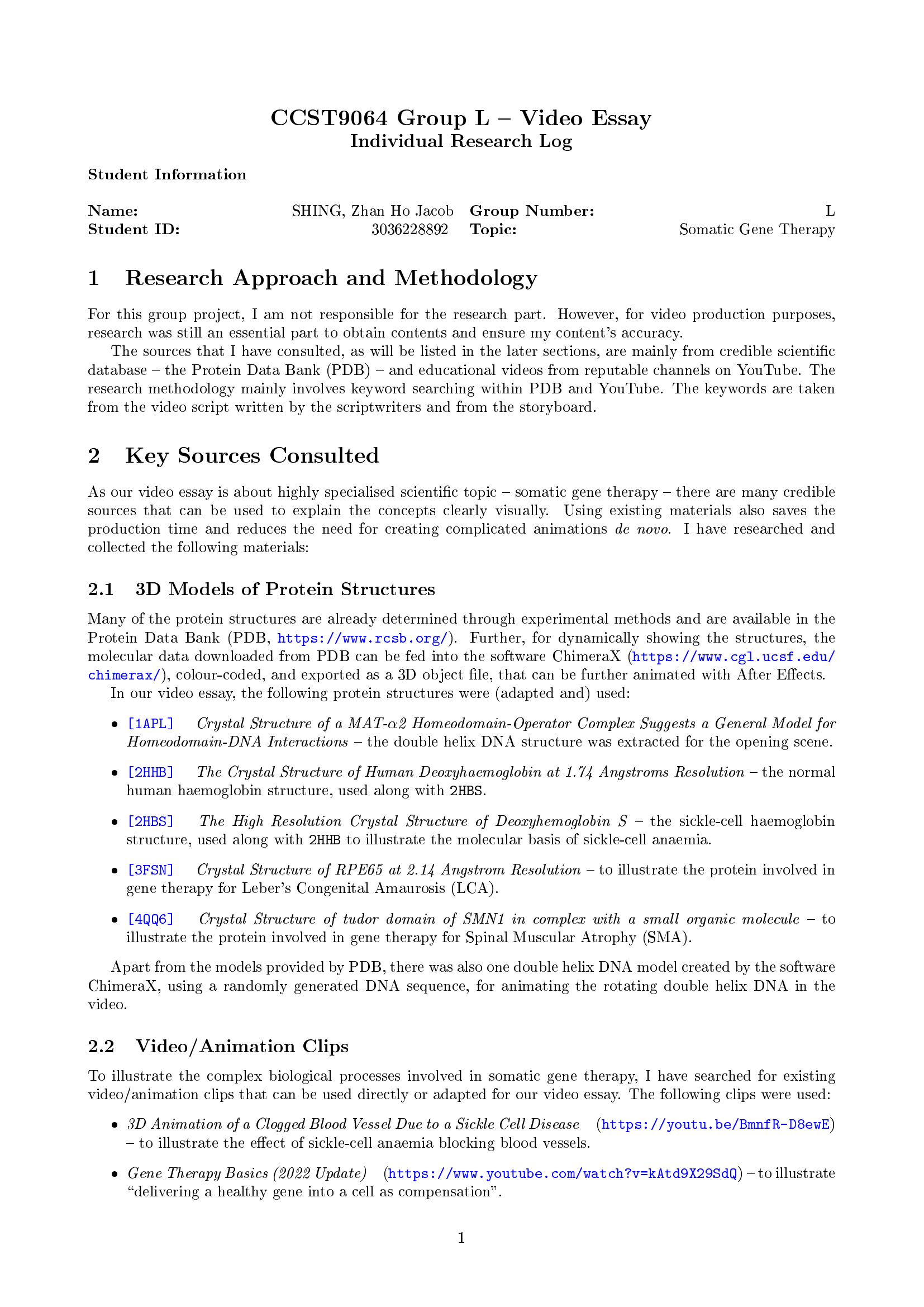Page 1 of CCST9064-Video-Essay